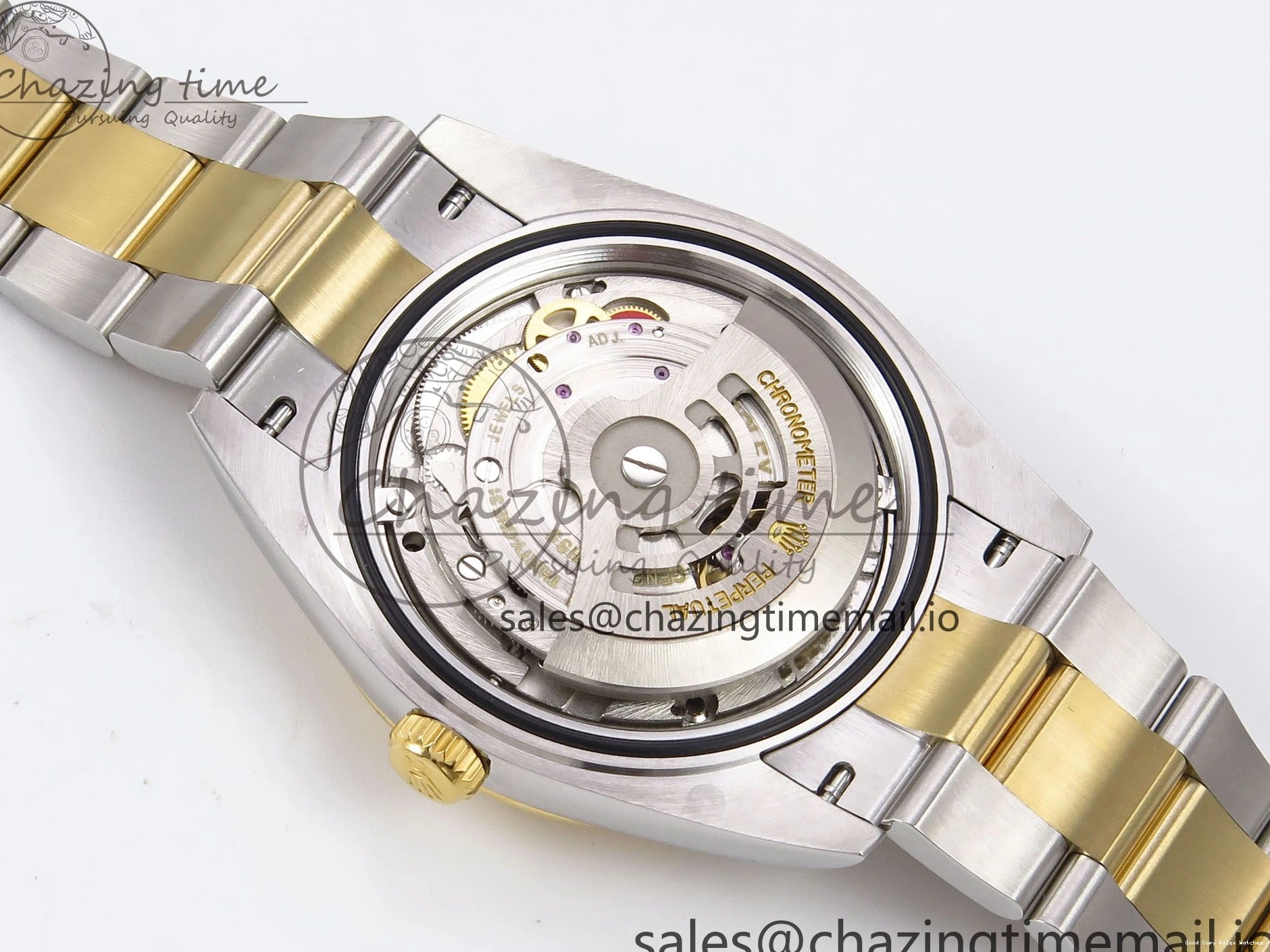 Best AAA Replica Sites MOP EWEF Best 126333 Unique Bracelet Oyster SS Dial Edition 970 DateJust on 41 YG White A 1228